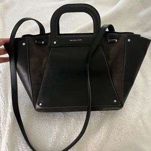 Michael Kors Suede/ Leather Shoulder Bag - Used